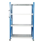 Стеллаж мобильный СТ-4 200x210x500 4 полки